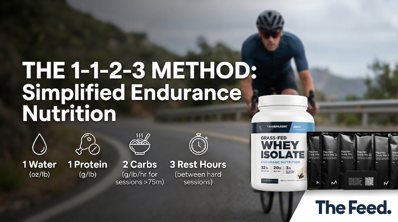The 1-1-2-3 Method: Simplified Endurance Nutrition