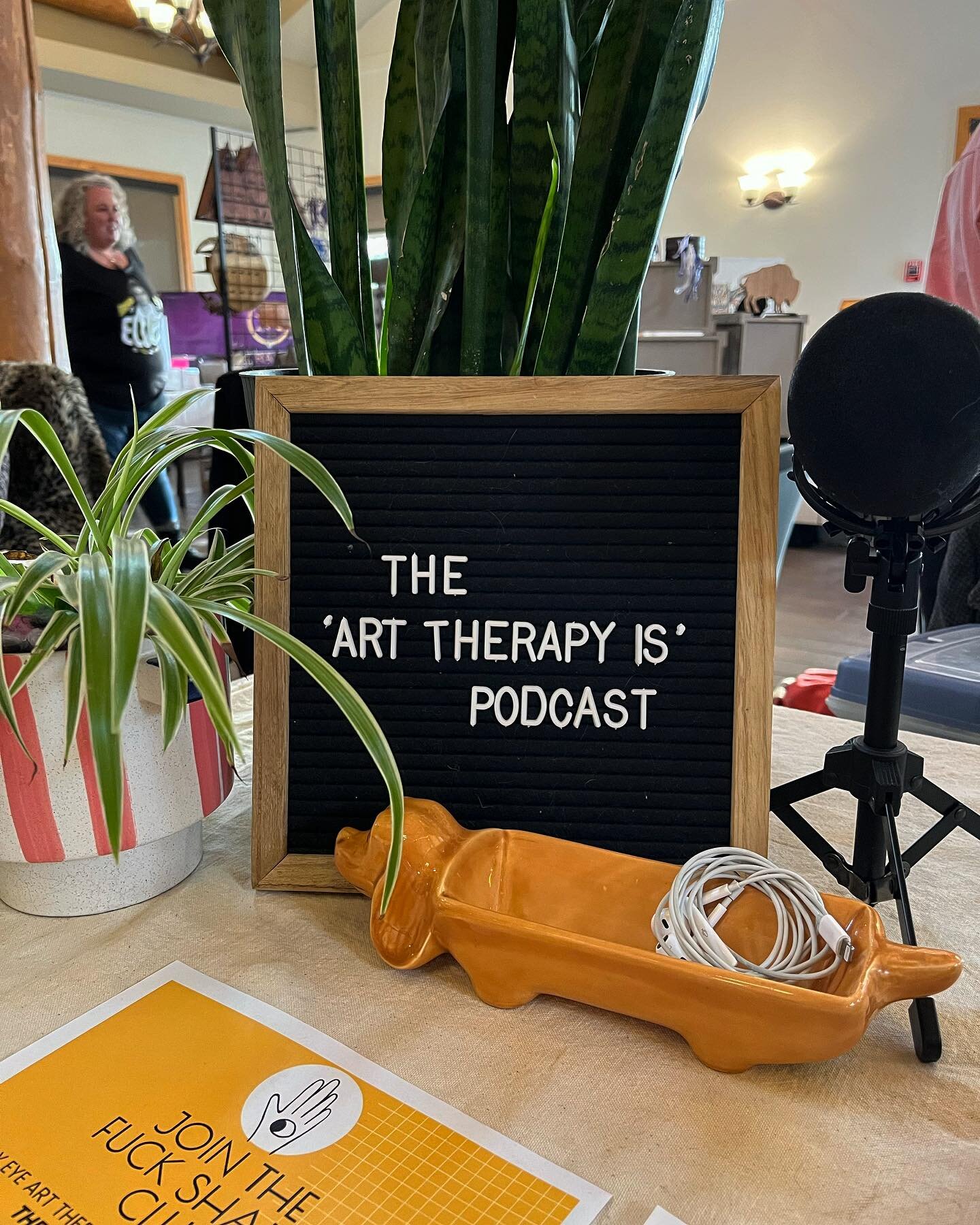 Did you know that Belly Eye has a Podcast?!
.
The Art Therapy Is Podcast
🎙️🎧🪩
.
@arttherapy.is 
.
Learn what Art Therapy is
.
Explore a variety of themes for self growth
.
We walk you through Art Directives that help you process emotions
.
Receive