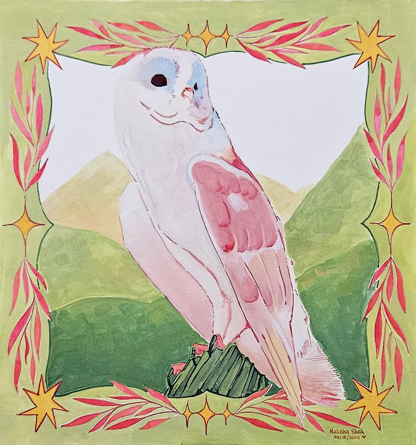 Pink Owl Commission