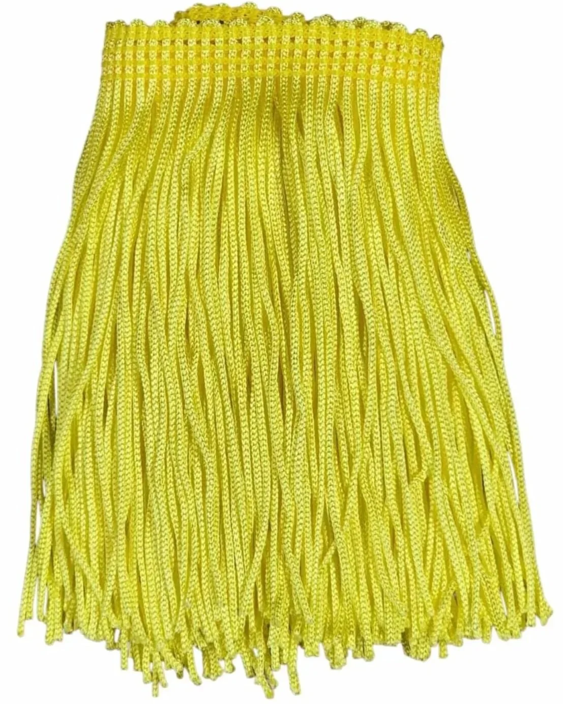Yellow Fringe Trim: 4-Inch Wide, Sold by the Yard