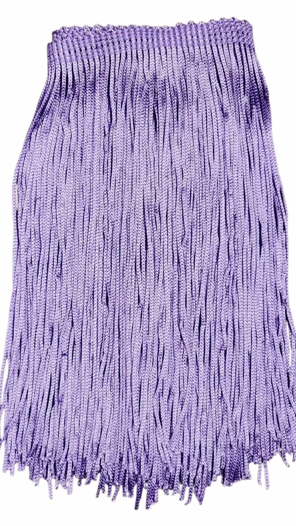Violet Purple Fringe Trim: 6-Inch Wide, Sold by the Yard