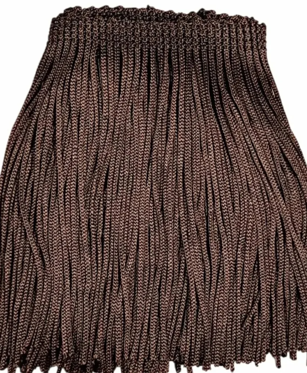 Chocolate Fringe Trim: 4-Inch Wide, Sold by the Yard