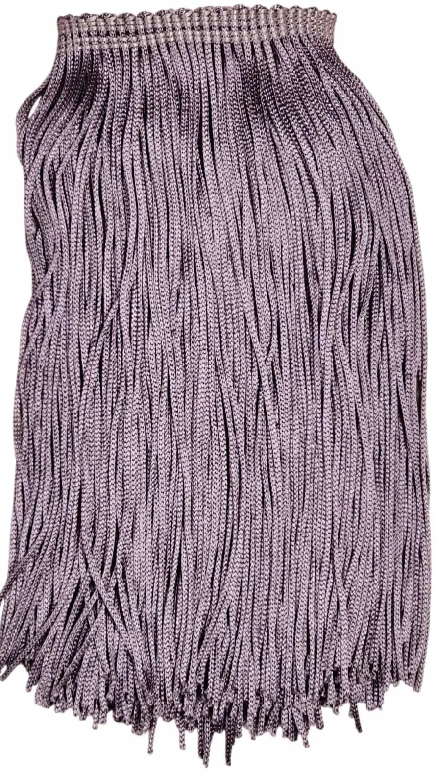 Eggplant Fringe Trim: 6-Inch Wide, Sold by the Yard