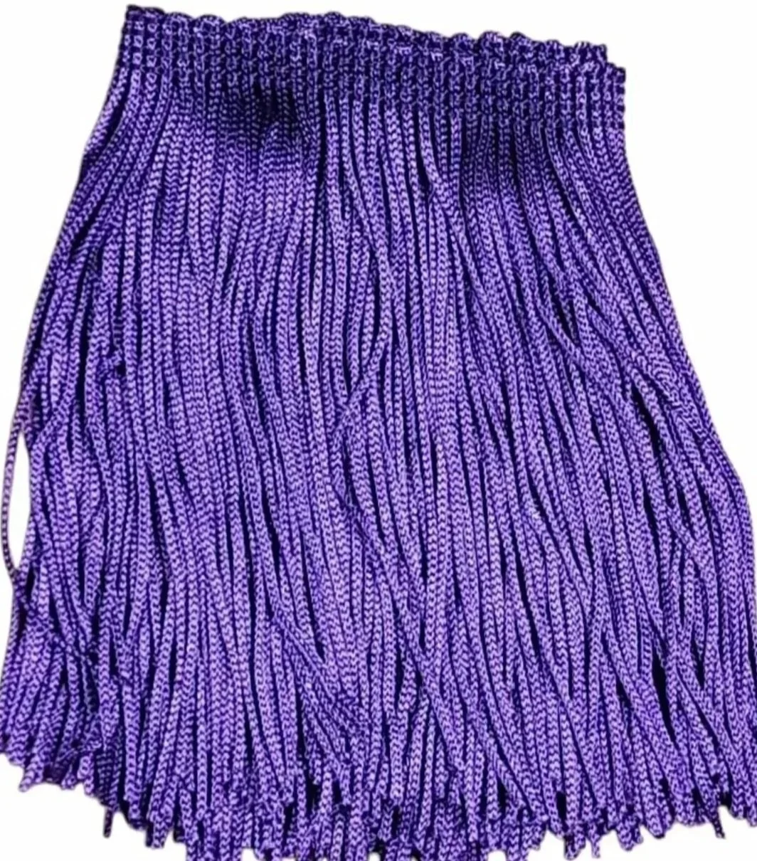 Grape Fringe Trim: 4-Inch Wide, Sold by the Yard
