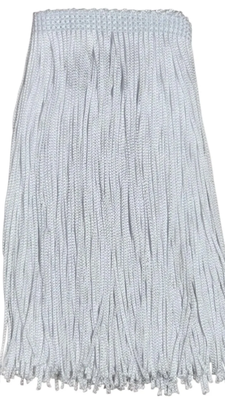 Snow White Fringe Trim: 6-Inch Wide, Sold by the Yard