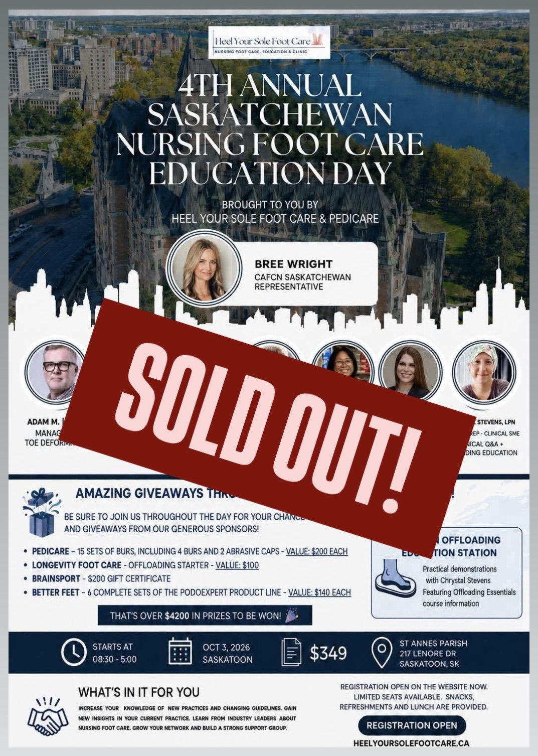4th Annual Saskatchewan Foot Care Nurses Education Day
