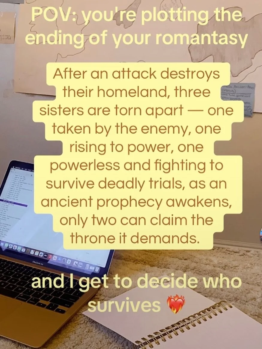POV: You&rsquo;re plotting the ending of your romantasy book. #wip #romantasybooks #bookstagram #bookrecs #romantasy