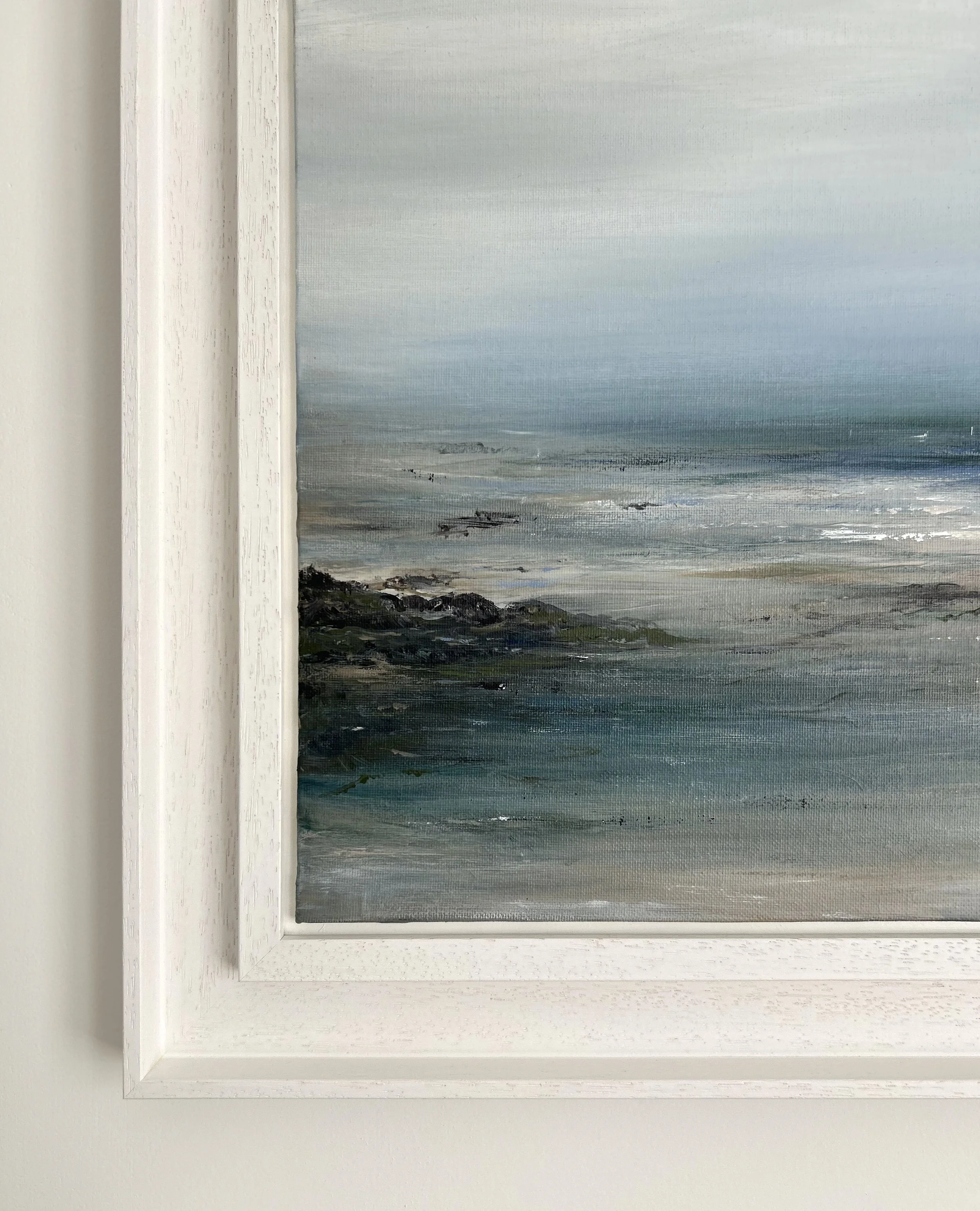 Mineral Shore III : Original Acrylic on Board