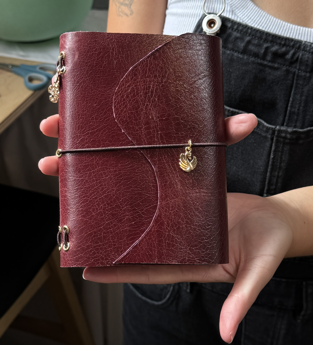 Leather Journals Making - Thu, 8/20