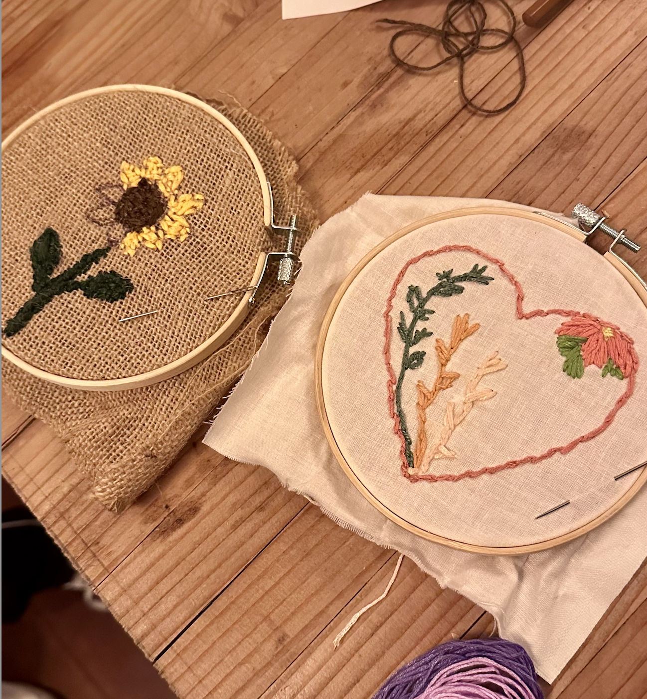 Embroidery 101 & Tea - Sun 3/8