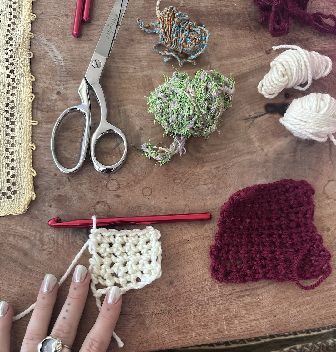 Crochet 101 & Tea - Sun, 5/3