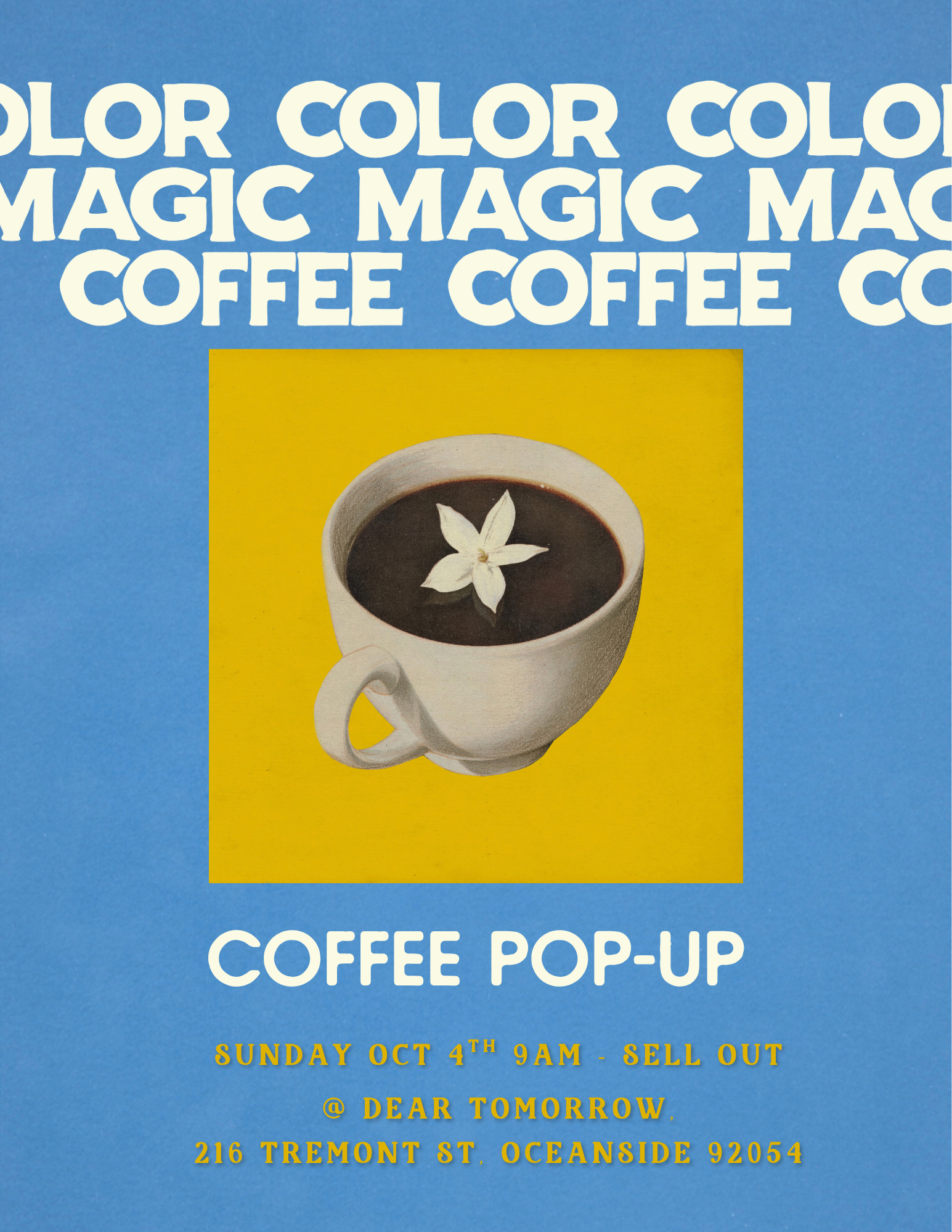 Color Magic, Garden Pop Up - Sun, 10/4
