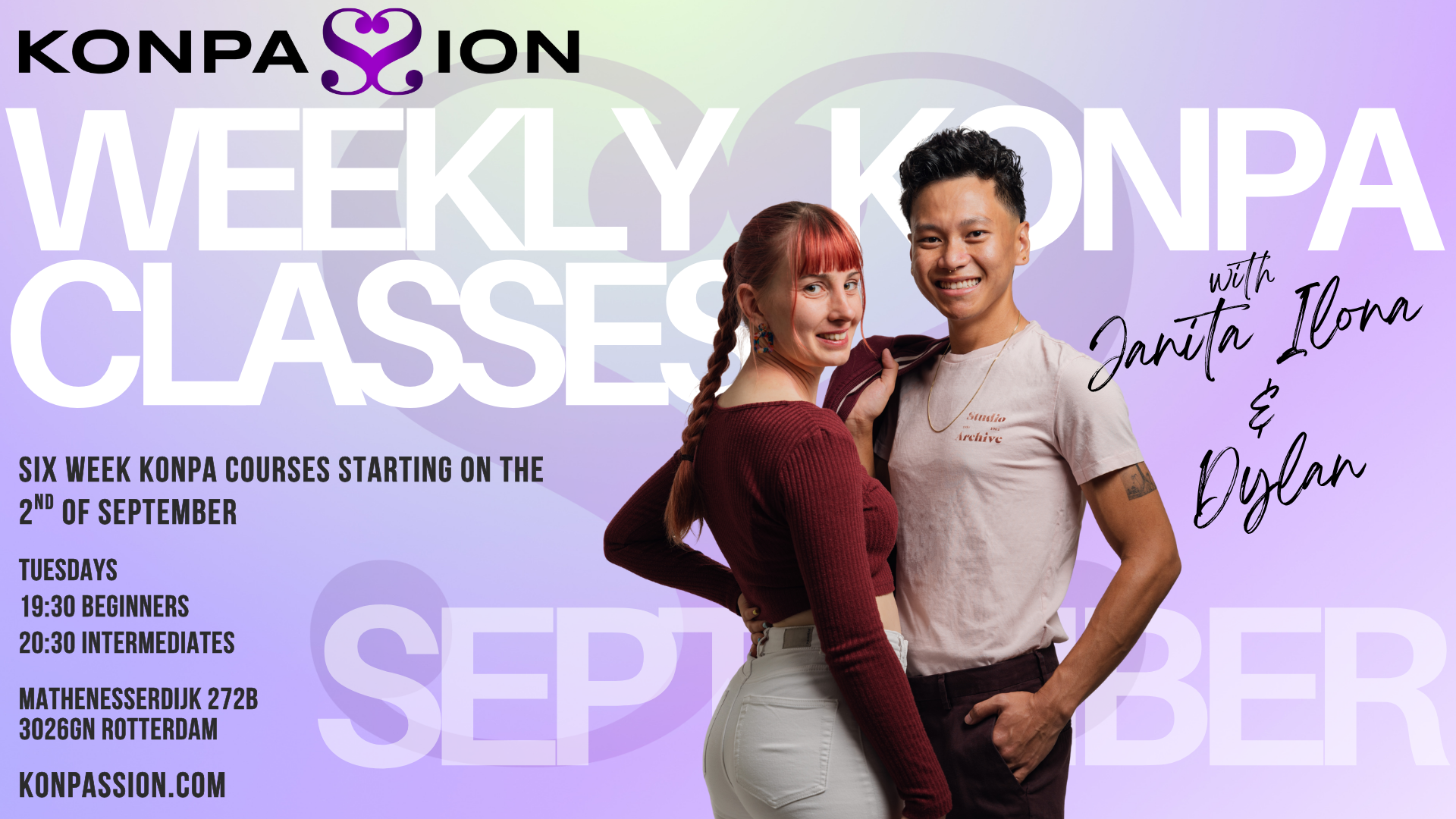 Six Week Konpa Courses - September start