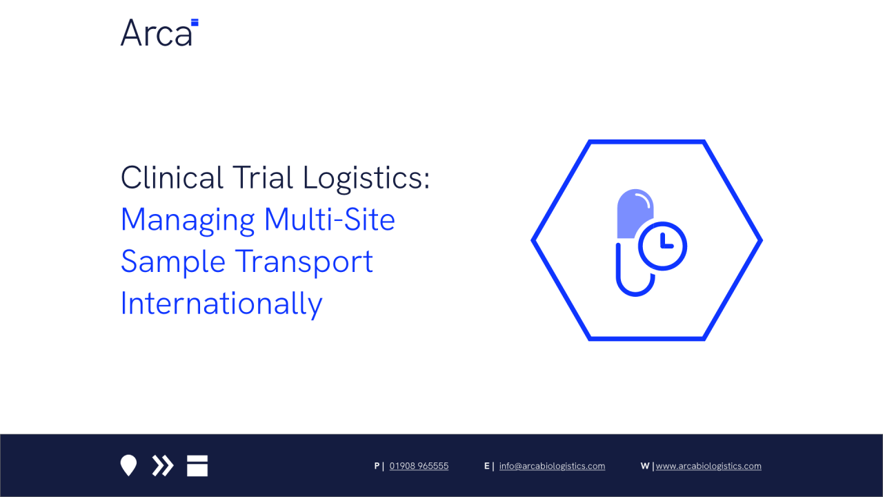 Clinical Trial Logistics: Managing Multi-Site Sample Transport Internationally