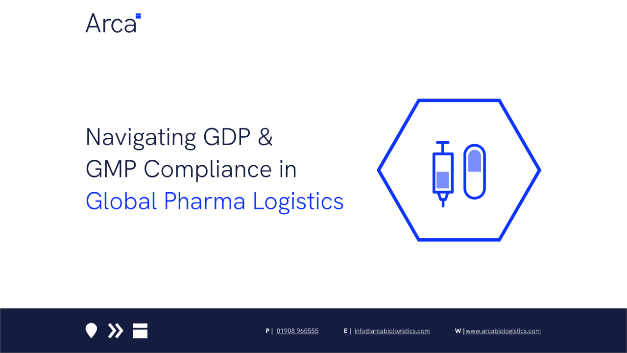 Navigating GDP &amp; GMP Compliance in Global Pharma Logistics