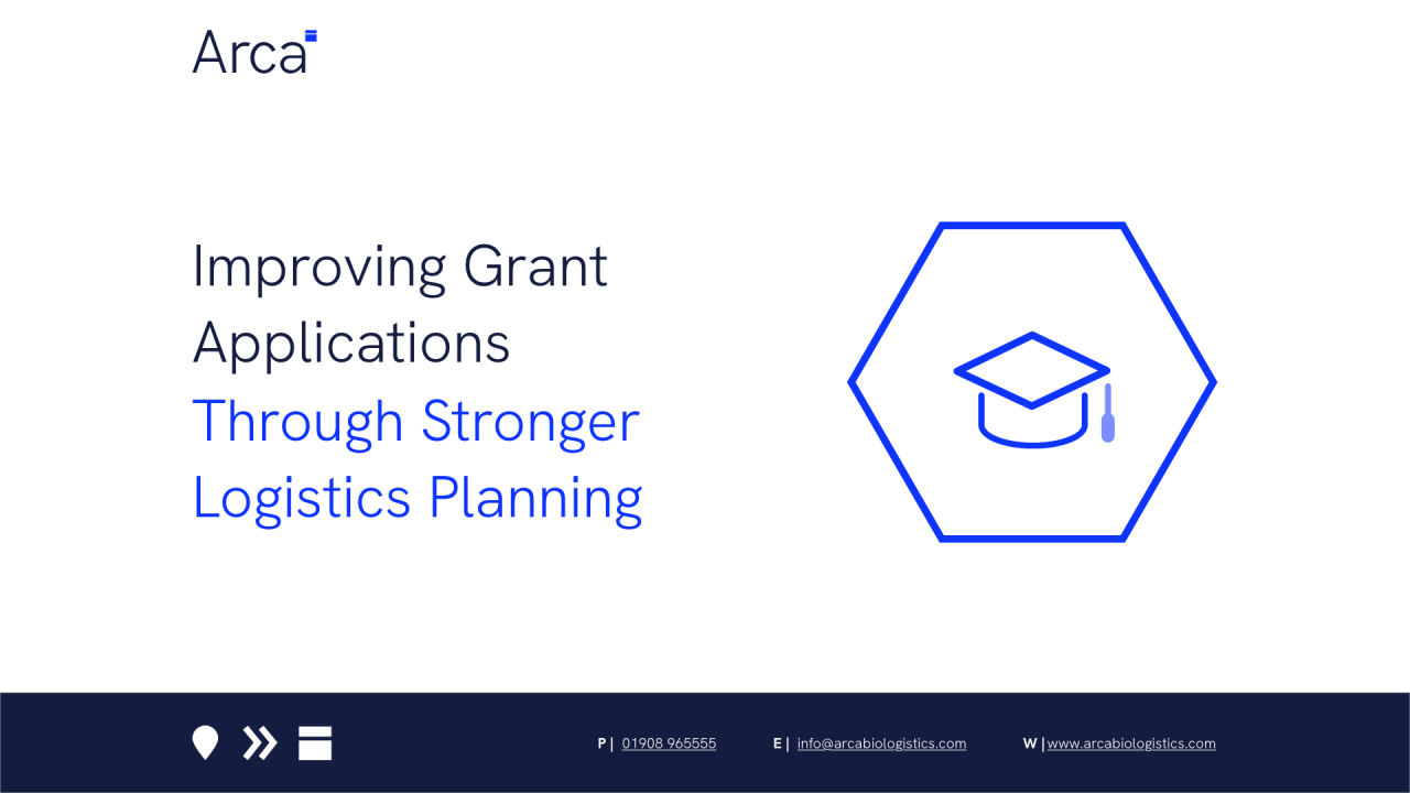 Improving Grant Applications Through Stronger Logistics Planning