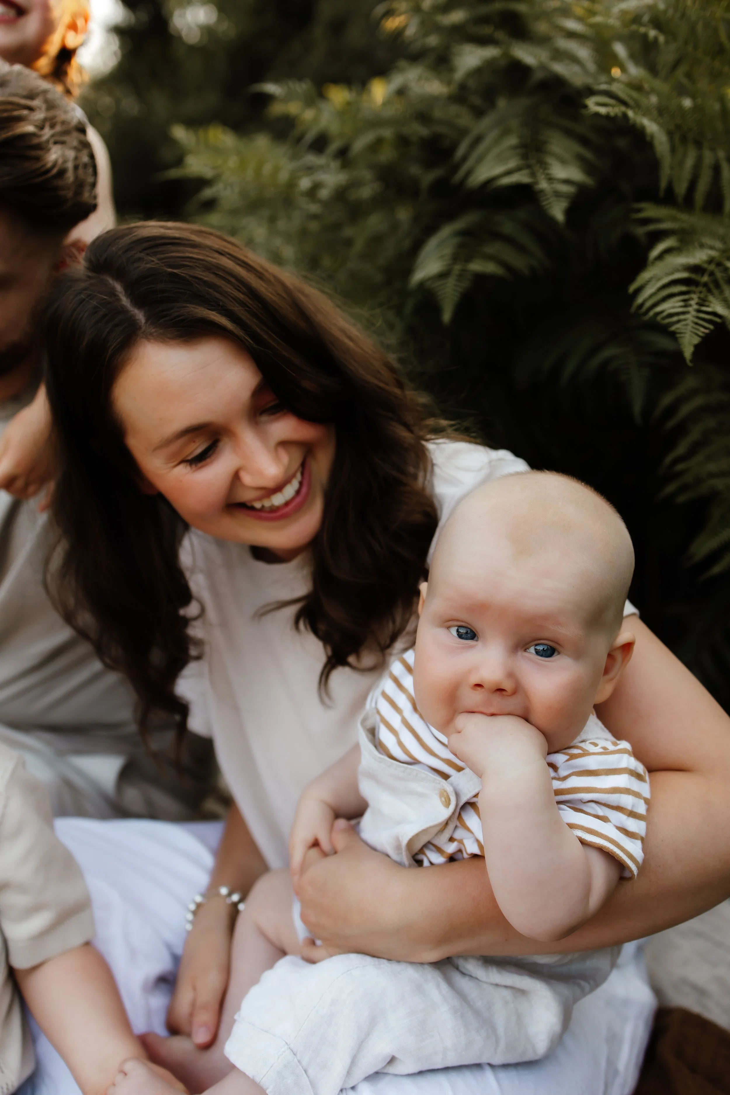 Mother and son in New Forest photoshoot