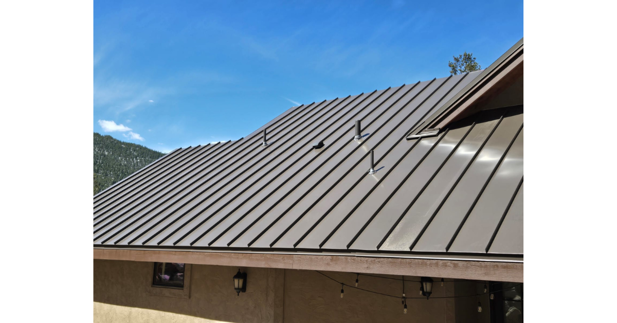 Durable metal roofing system designed for weather protection in Northern Colorado.