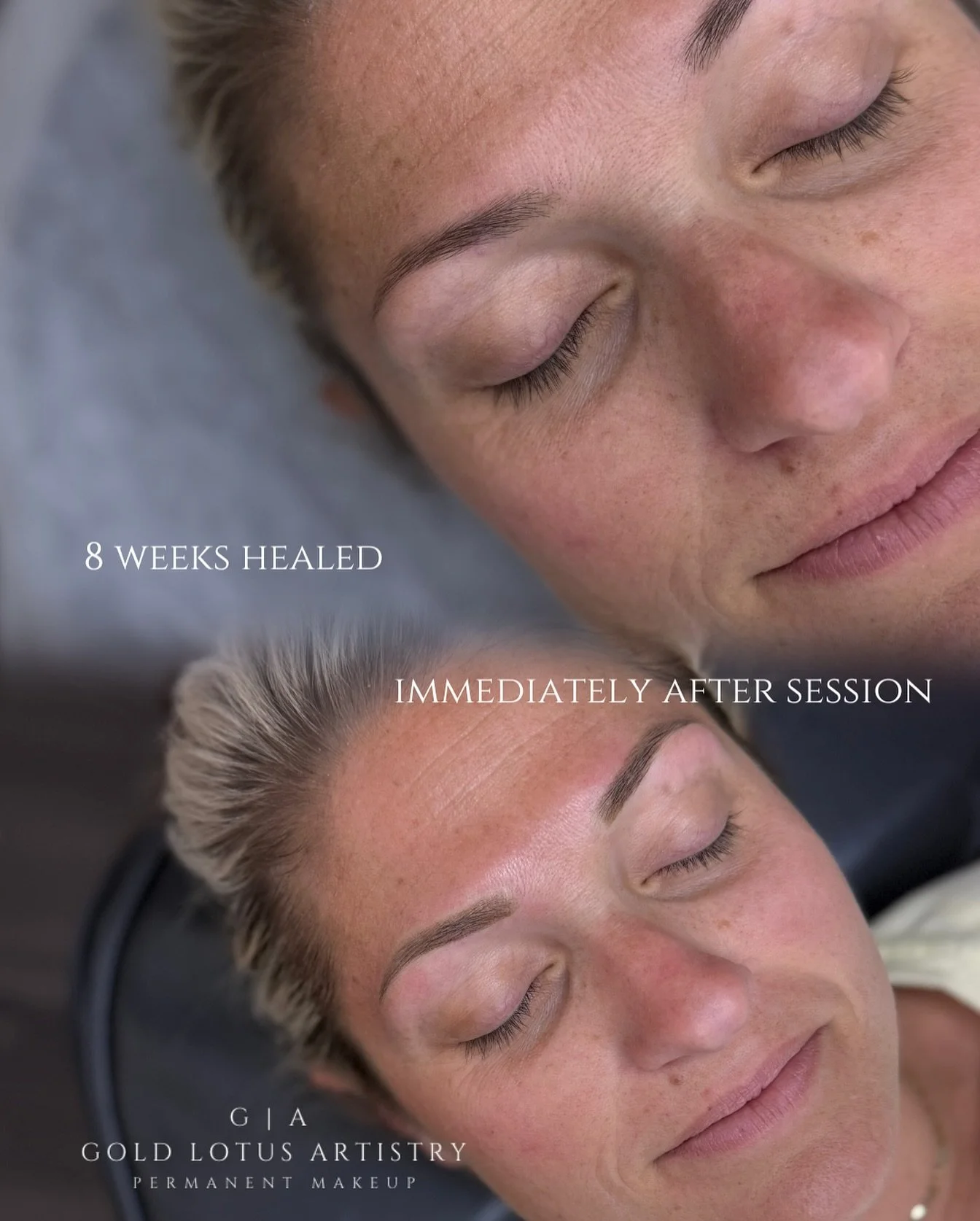Brows not giving what they should? Let me fix that real quick.
👆Top: 8 weeks healed
👇Bottom: fresh out the chair

Soft, natural, and ready to slay&mdash;even before coffee.
Because good brows aren&rsquo;t a luxury&hellip; they&rsquo;re a necessity.