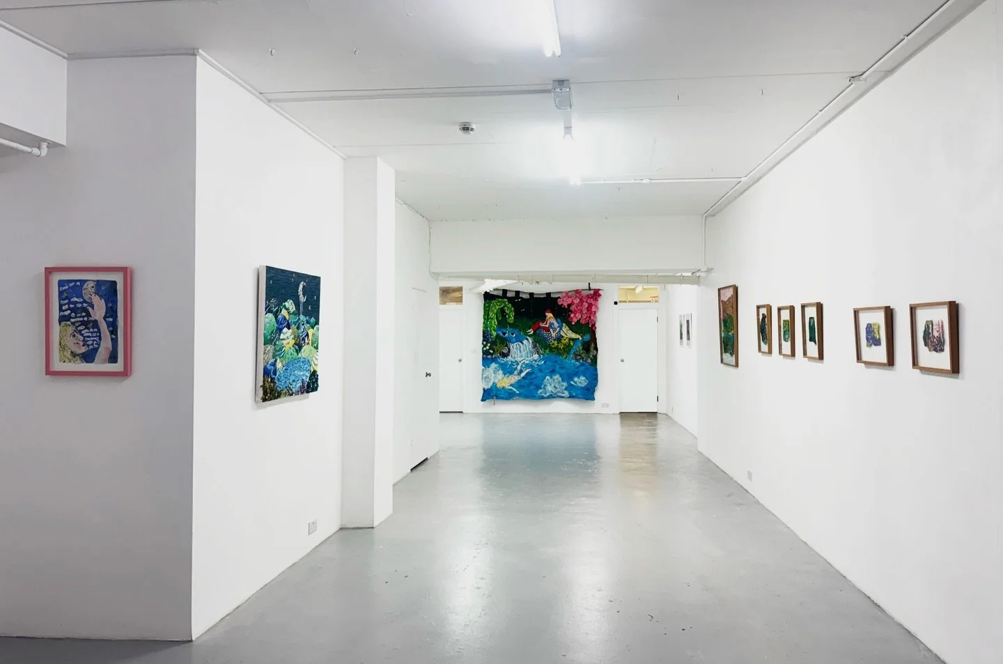 Pictures from my Solo Show at @btbatsford that took place at the end of February.

The show, The love you left behind, named after my latest tapestry, showcased a series of work created over the last 4 years. Looking back at it all as a collection, I