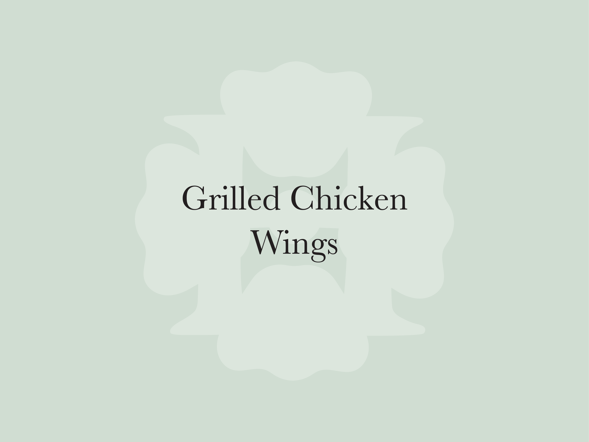 Grilled Chicken Wings