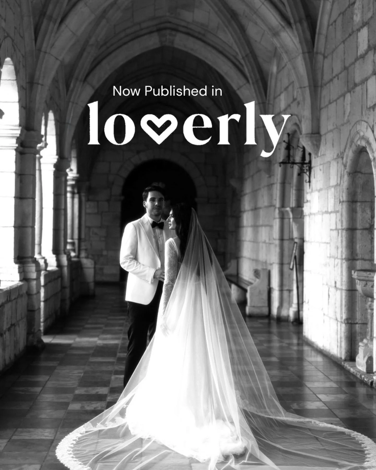 Thrilled to be published this December on @loverly 
Celebrating this love story that felt like cinema.

Vendor Team:
Planning @micromiami 
Gown @kleinfeldbridal 
Venue @spanishmonastery 
Bride @carlieerosee 
Videography @mirandakaymedia
Florals @dese