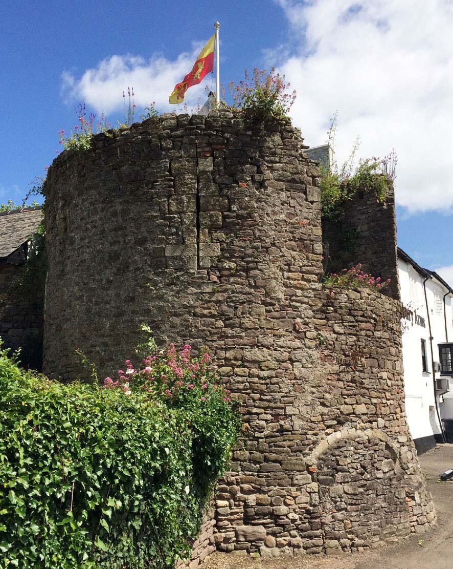 We all know that Caerleon has an amphitheatre. but did you know it also had a castle? Not a lot remains of this today but the Normans built their stronghold on the top of an old Roman Fort in Caerleon. If you're ever in Caerleon for the amphitheatre 
