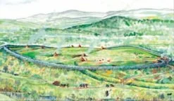 caer drewyn artist impression