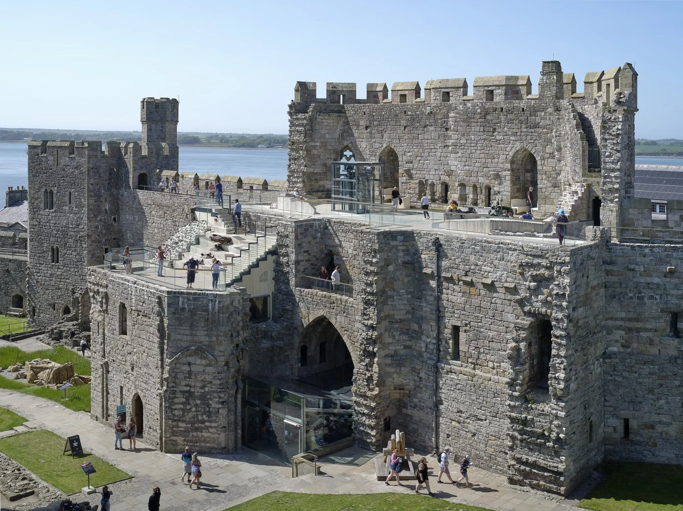 An image of Caernarfon Castle