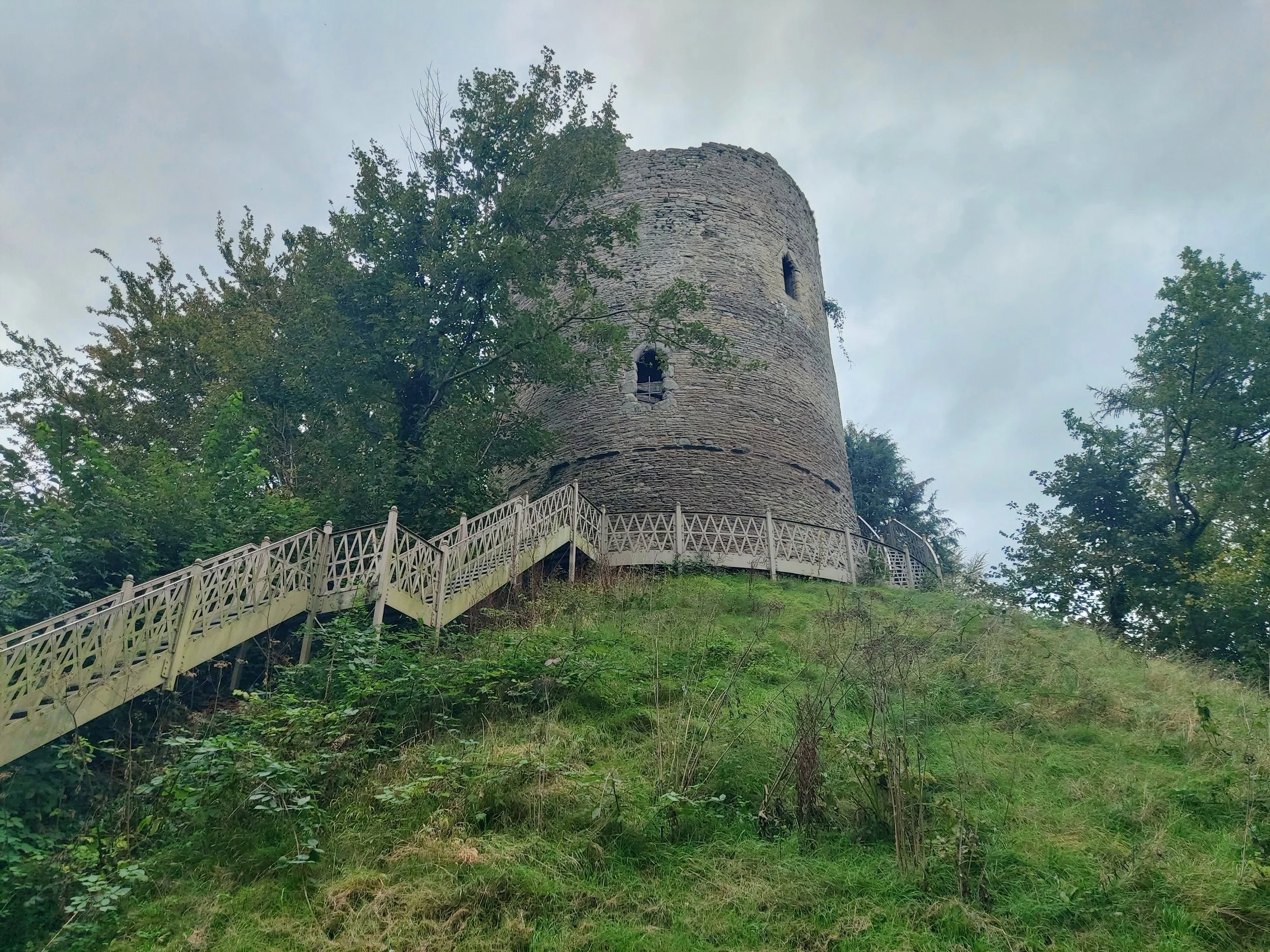 An image of Bronllys Castle