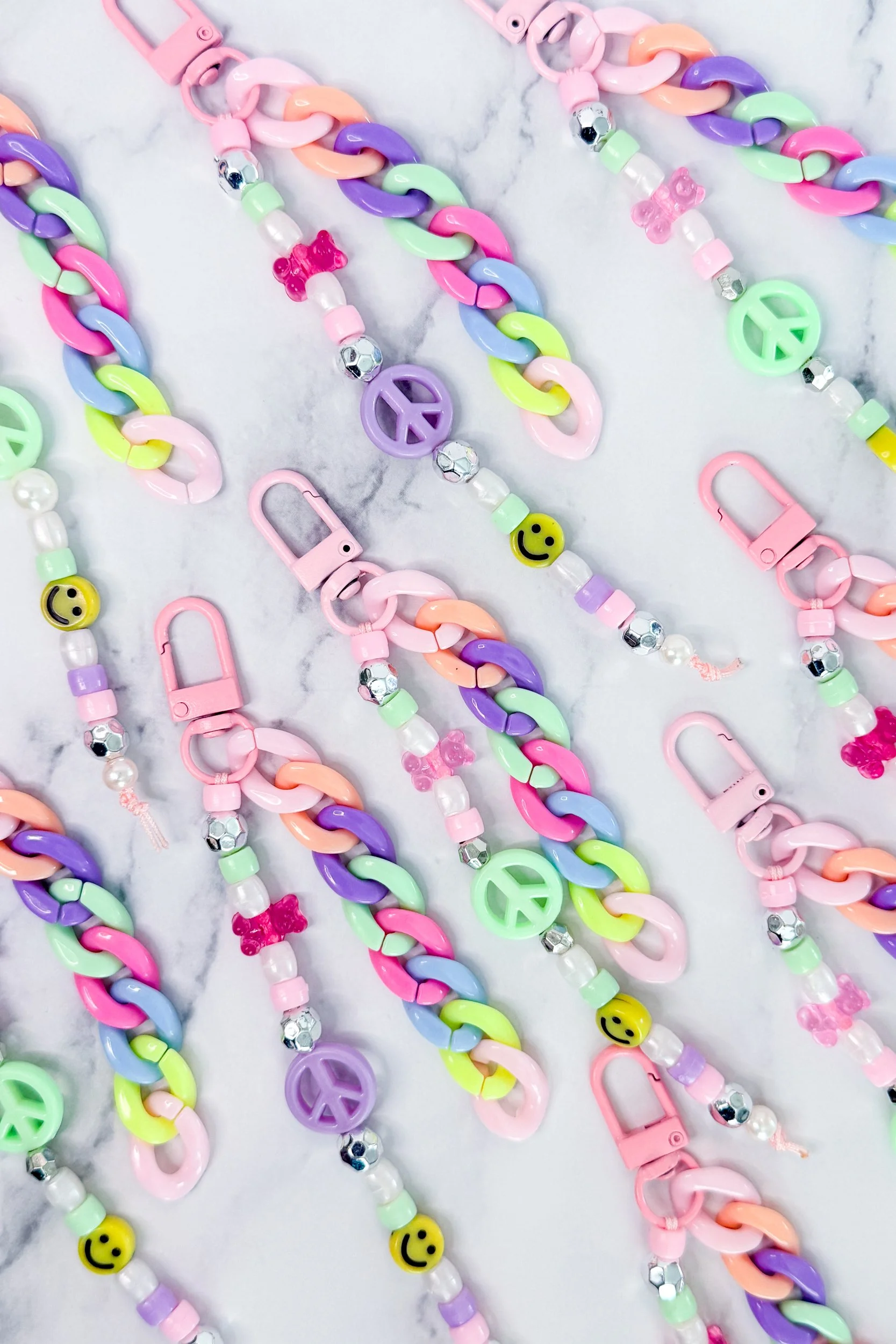 'Peace Party' Bag Charm