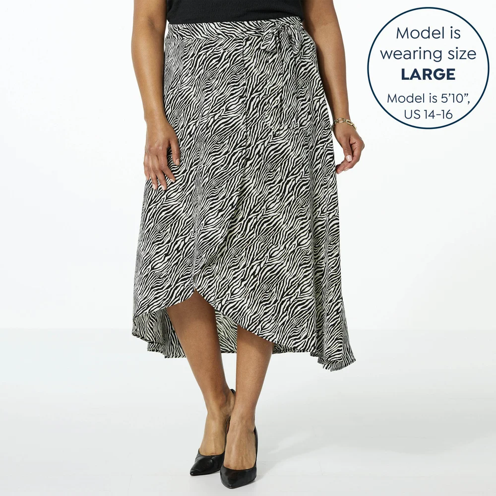 【OJOS】20FW★ Printed Quilted Wrap Skirt Lofina - Zero waste - Clothing - Xenia Design - XD quilted