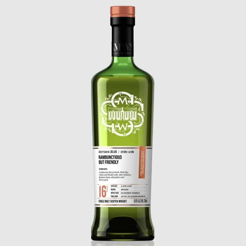 Review #704 - SMWS 30.126 'Rambunctious But Friendly' - Glenrothes 16 Year