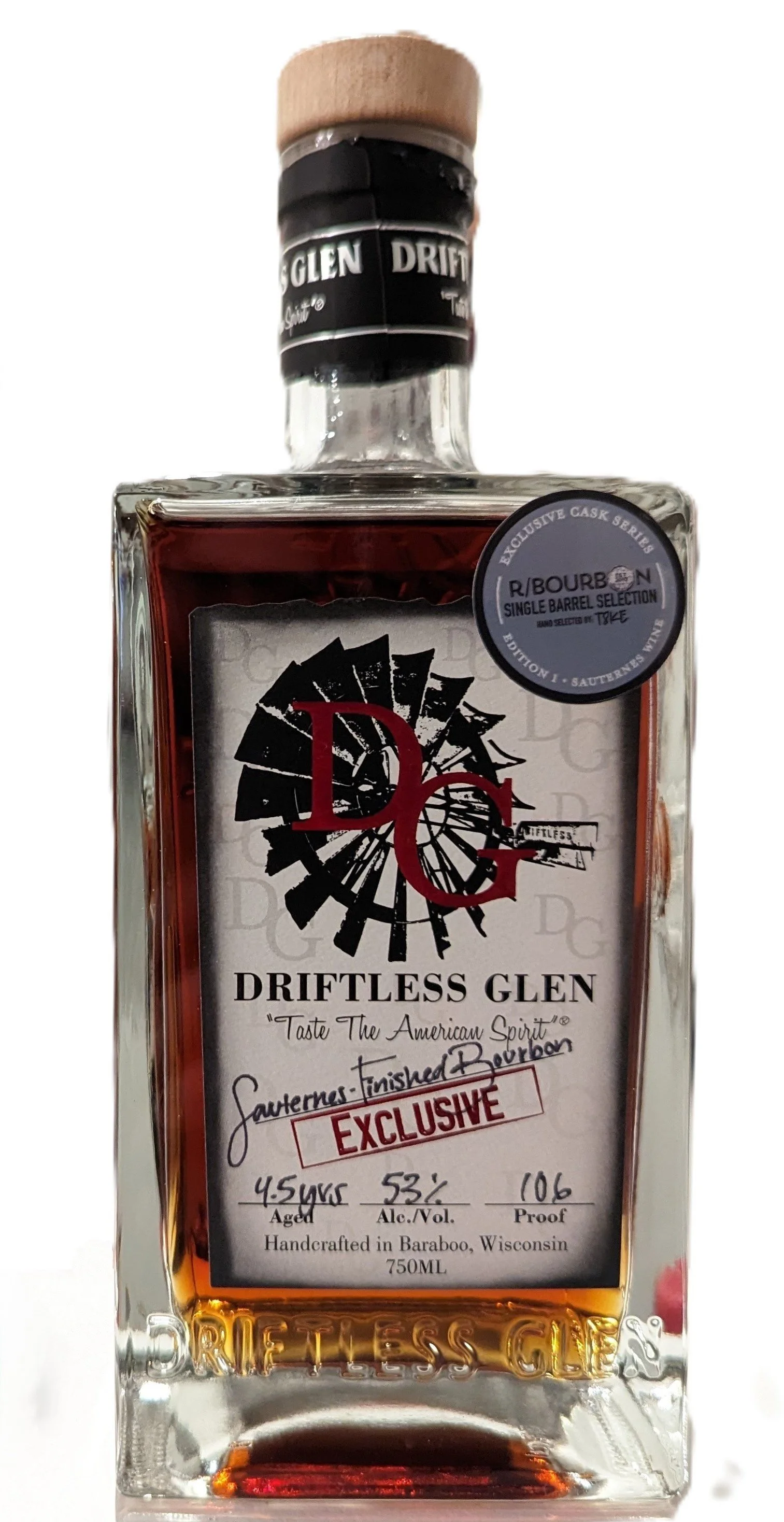 Review #766 - Driftless Glen Sauternes Finished Bourbon - r/bourbon Pick