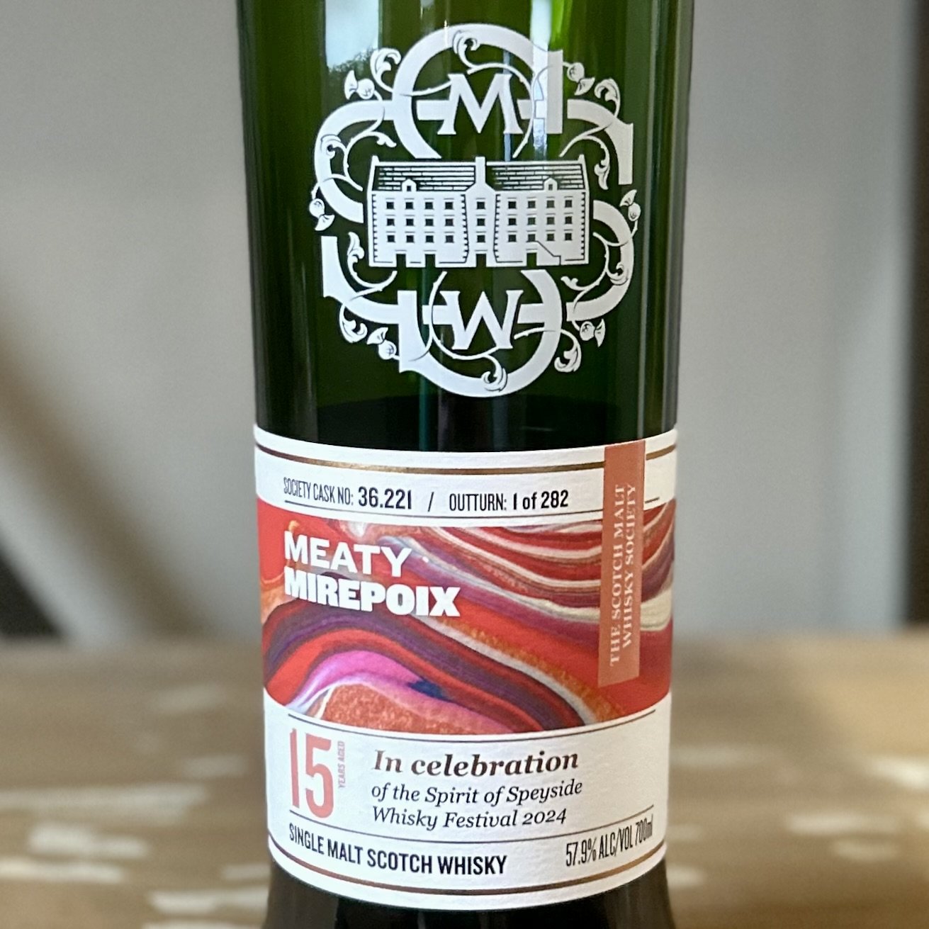 Review #778 - SMWS 36.221 'Meaty Mirepoix' - Benrinnes 15 Year