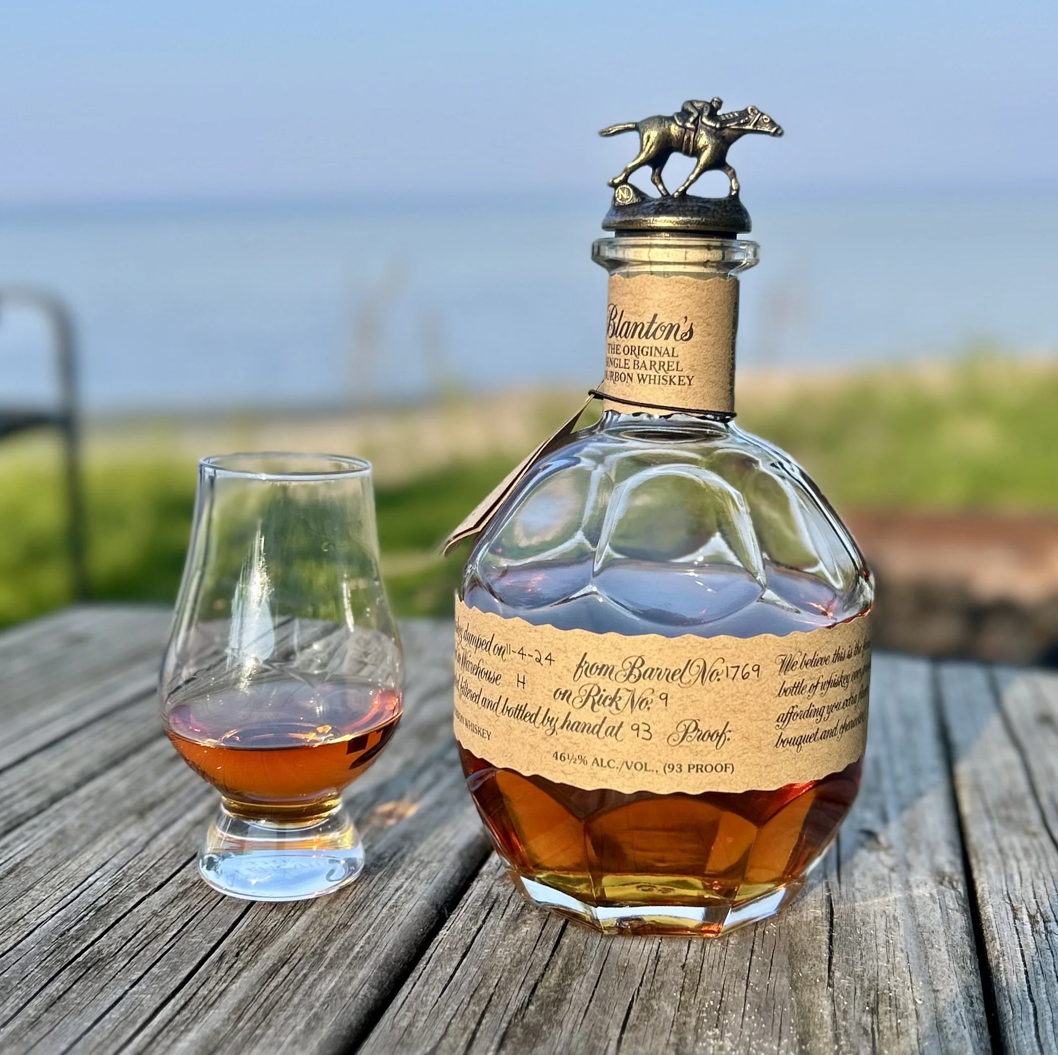 Review #782 - Blanton's Single Barrel Bourbon (Rick 9, Barrel 1769)