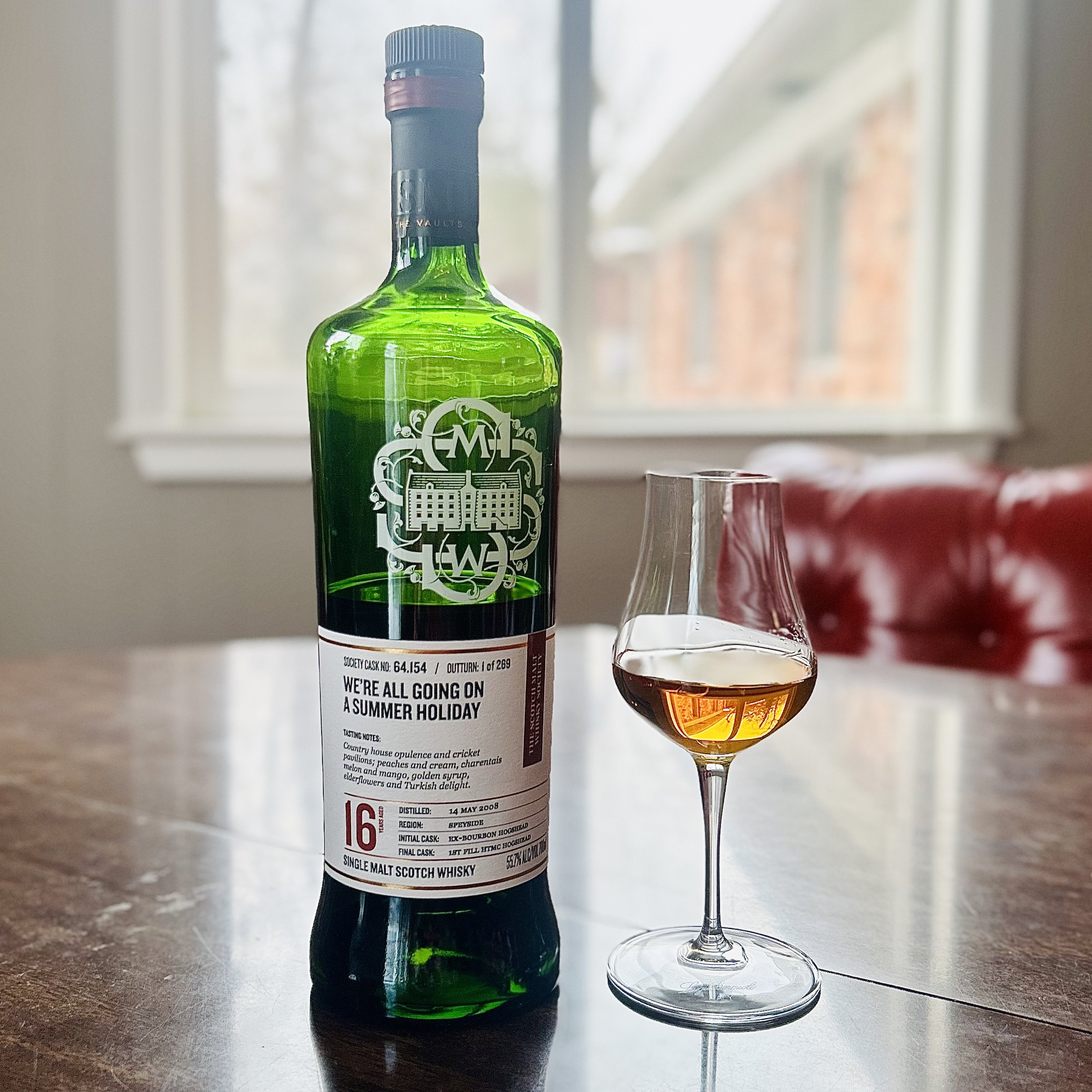 Review #785 - SMWS 64.154 'We're All Going on a Summer Holiday' - Mannochmore 16 Year