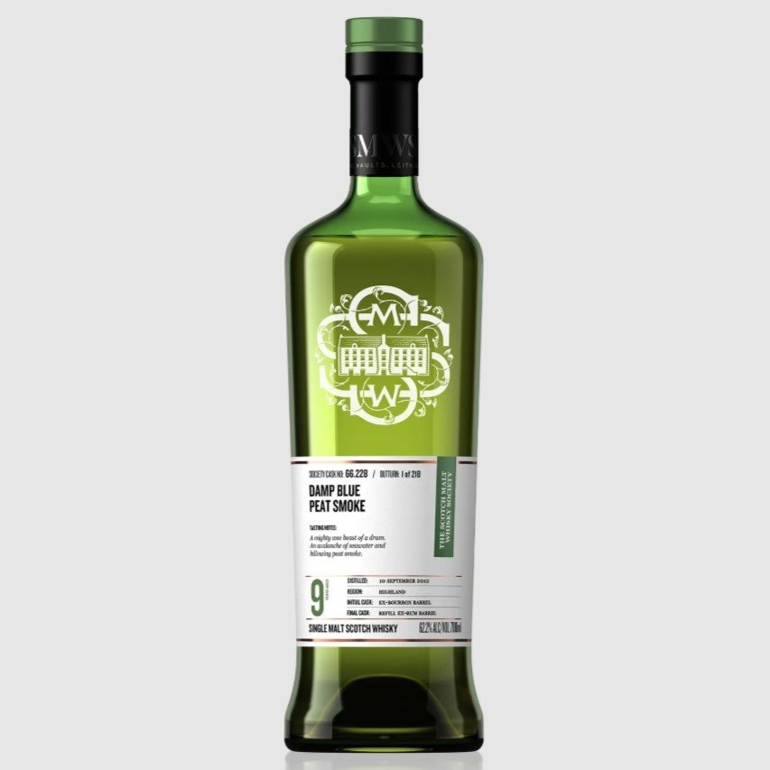 Review #786 - SMWS 66.228 'Damp Blue Peat Smoke' - Ardmore 9 Year