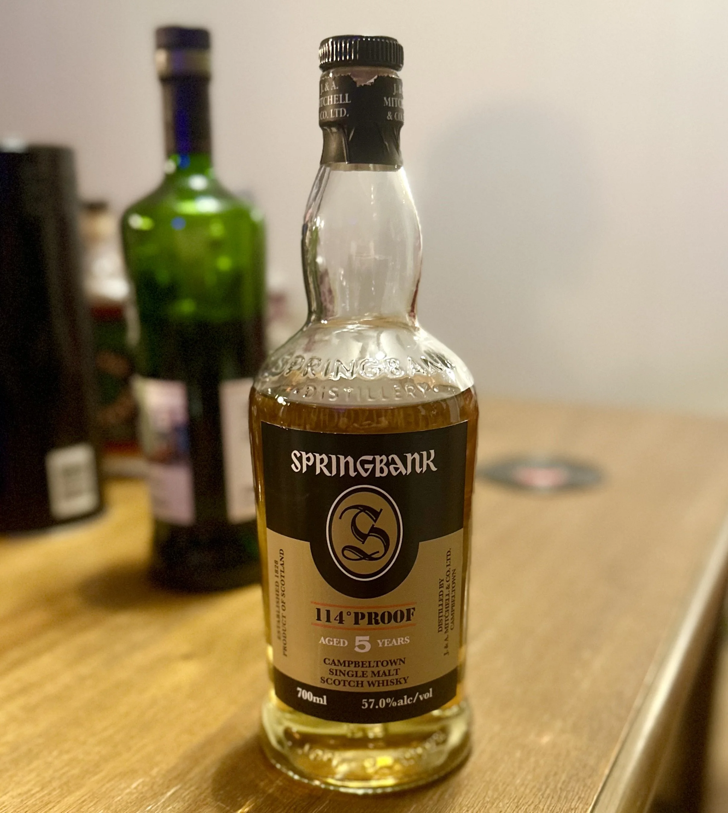 Review #796 - Springbank 5 Year 114 Proof