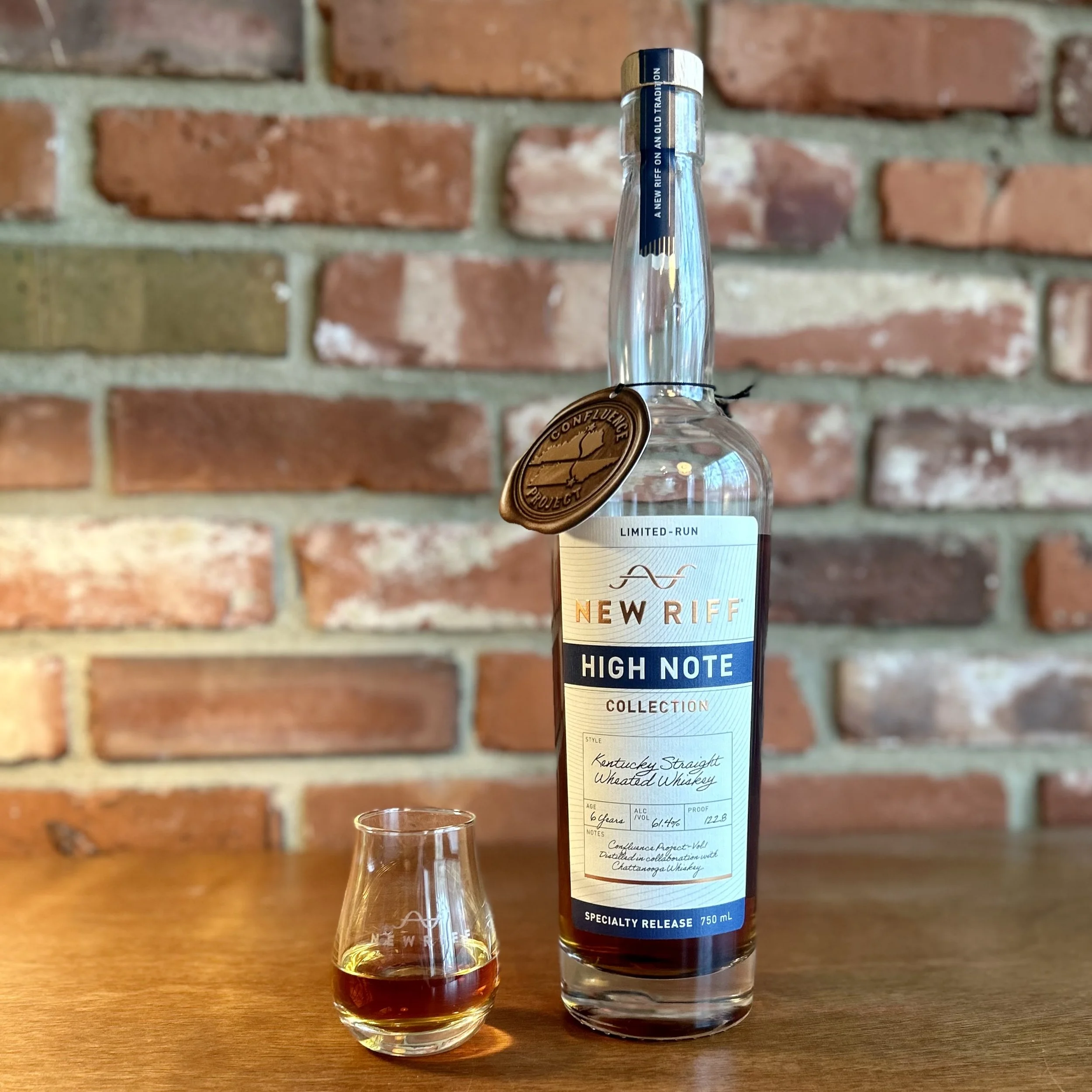 Review #797 - New Riff High Note 6 Year Wheat Whiskey (Confluence Project Vol. 1)