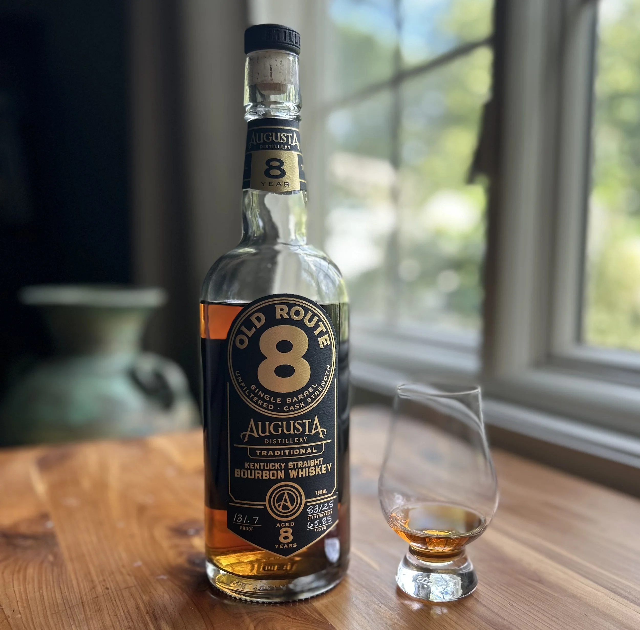 Review #799 - Augusta Distillery Old Route 8 Single Barrel Bourbon