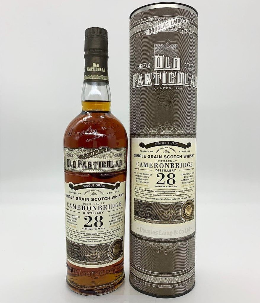 Review #809 - Douglas Laing's Old Particular Cameronbridge 28 Year Single Cask