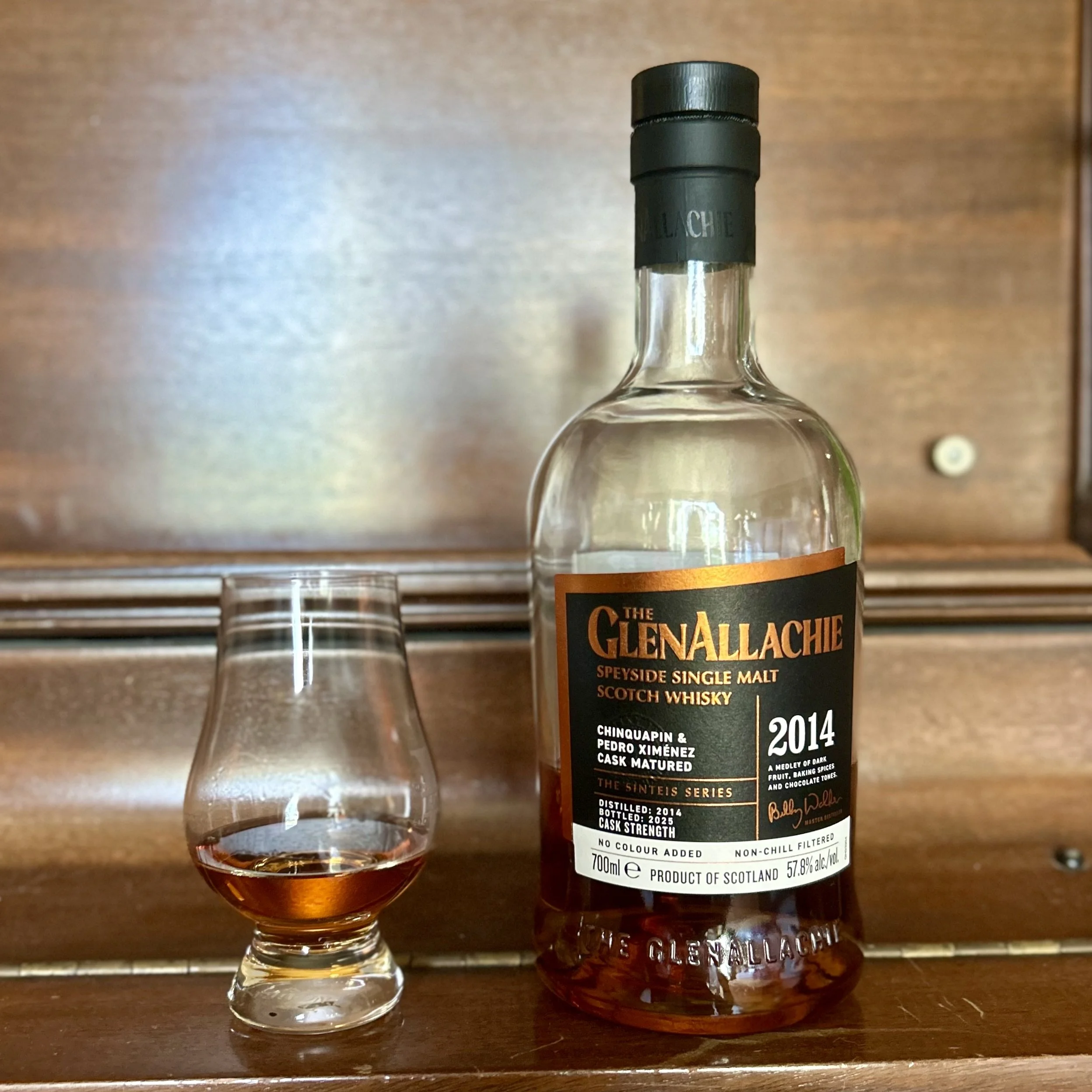 Review #814 - GlenAllachie Sinteis Series - 2014 Chinquapin &amp; Pedro Ximenez Cask Matured