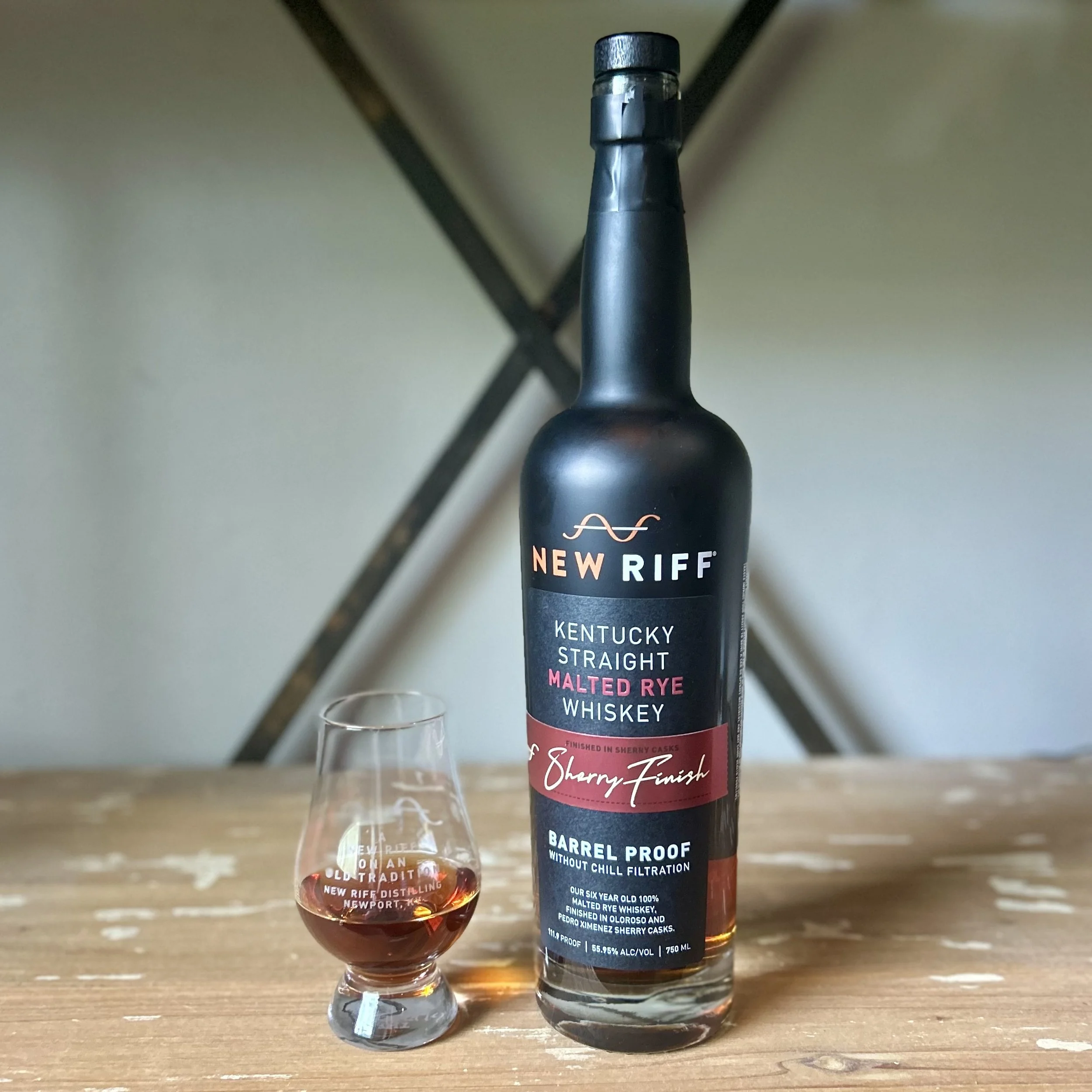 Review #821 - New Riff 6 Year Malted Rye Sherry Finish (2025)
