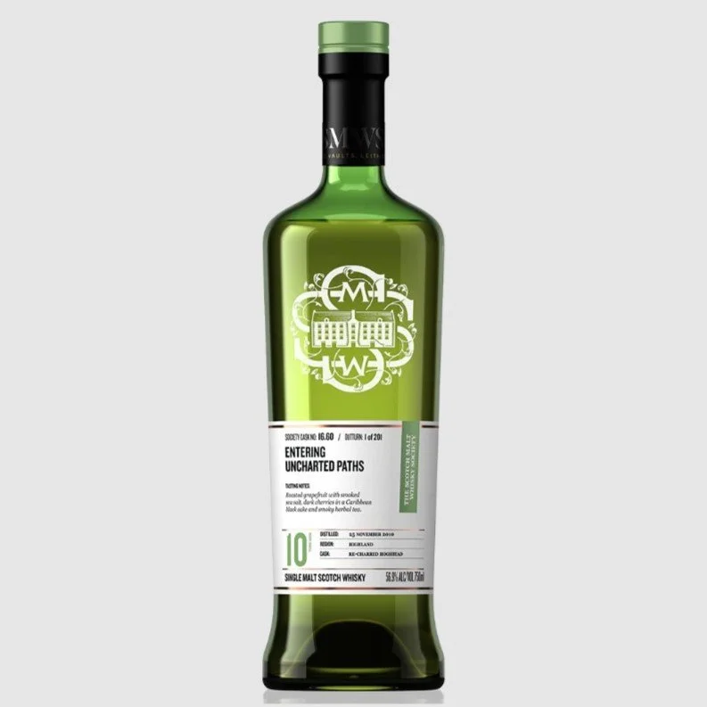 Review #826 - SMWS 16.60 'Entering Uncharted Paths' - Glenturret 10 Year