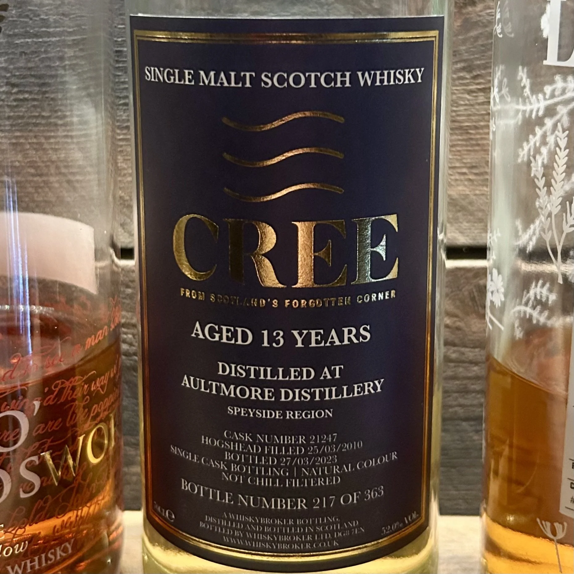 Review #838 - Cree Aultmore 13 Year Single Cask