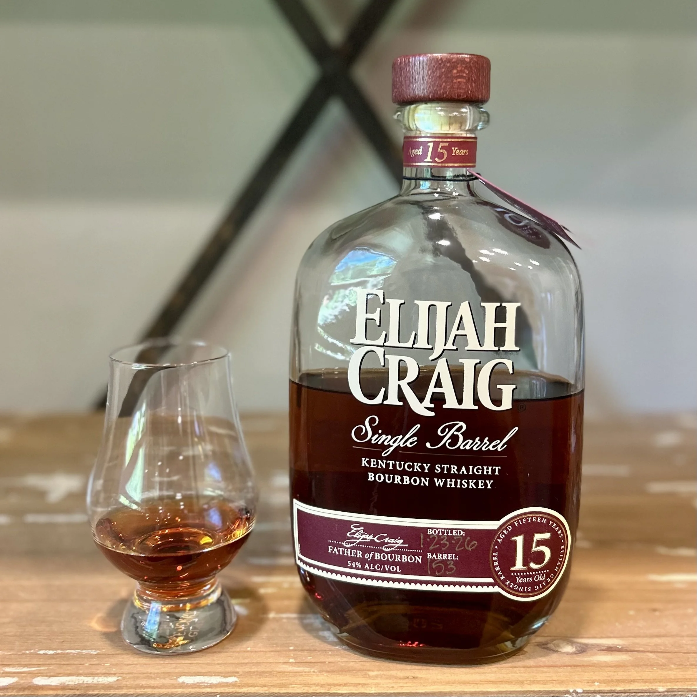 Review #850 - Elijah Craig 15 Year Single Barrel