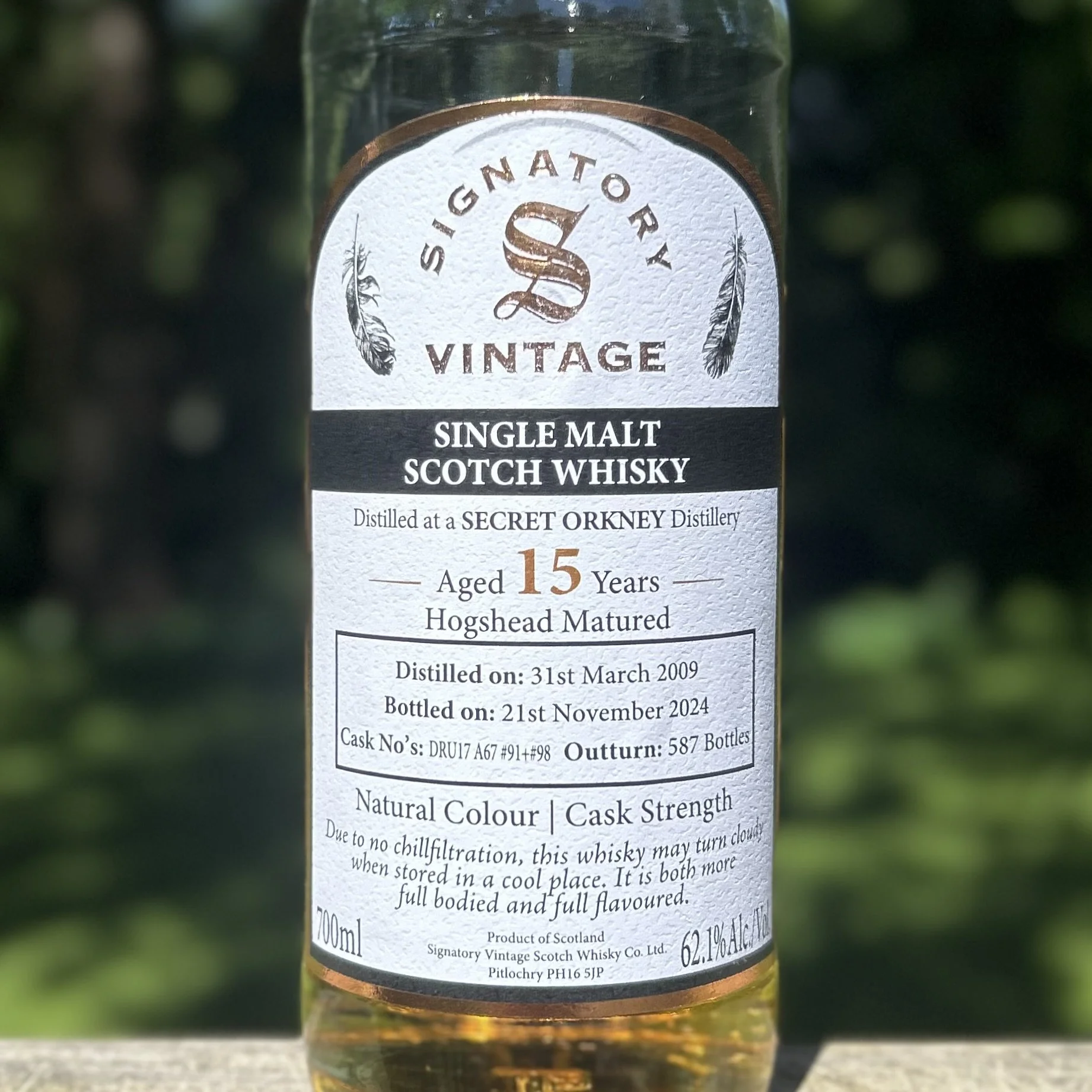 Review #869 - Signatory Vintage Highland Park 'Secret Orkney' 15 Year