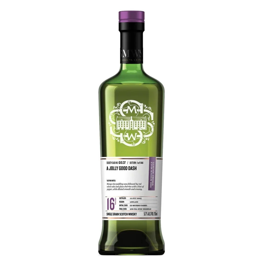 Review #874 - SMWS G10.37 'A Jolly Good Dash' - Strathclyde 16 Year