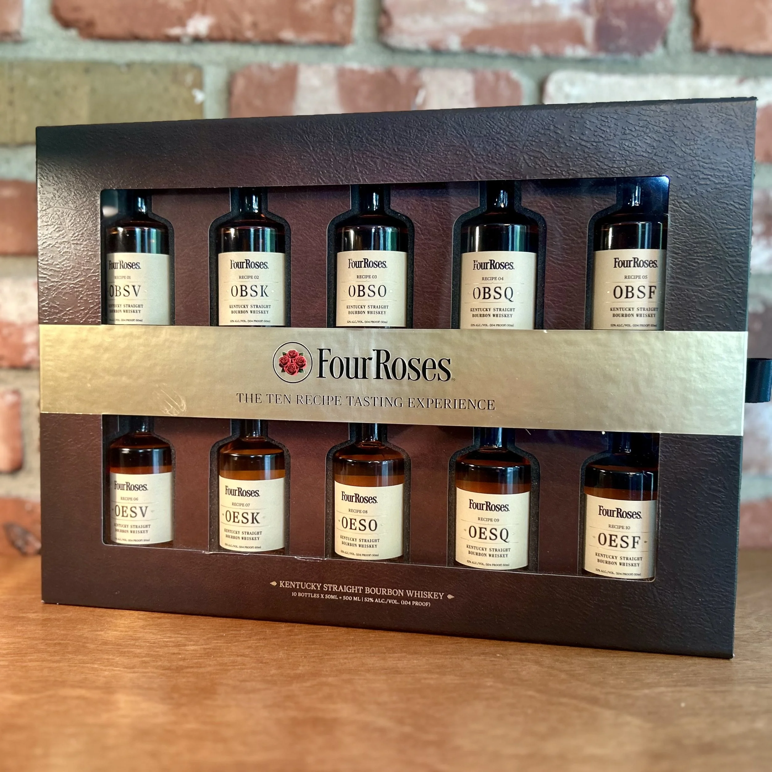 The Four Roses Ten Recipe Tasting Experience